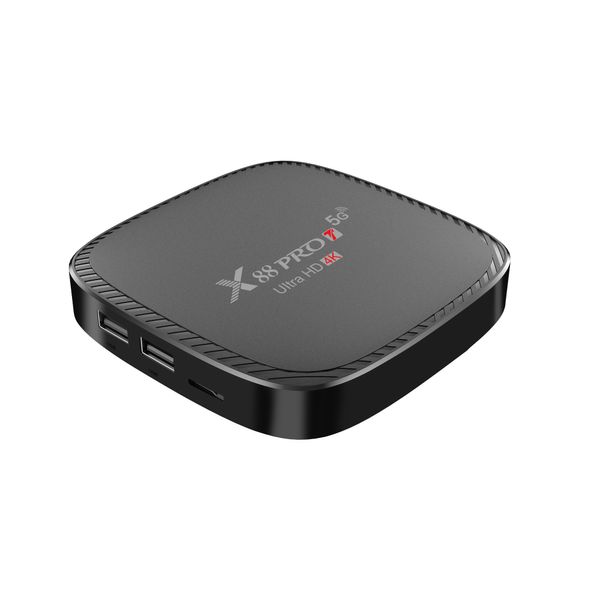X88 PRO T Android 10.0 Smart 2.4G5G Wi-Fi 1G 8G 2G 16G TV Box Allwinner H313 4K Установите верхний медиаплеер