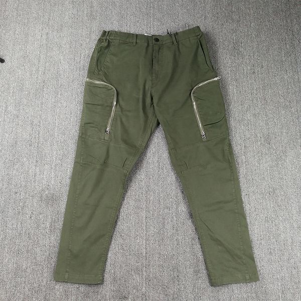 

2021 outdoor sports pants men's street casual pocket hip hop solid color overalls jogging suit leisure trousers xl, Black