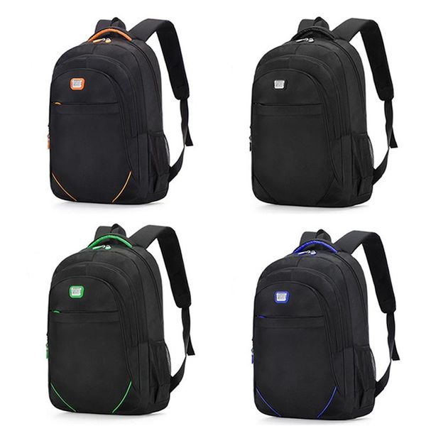

large capacity backpacks for men nylon black school bag for boys teenage youth back pack