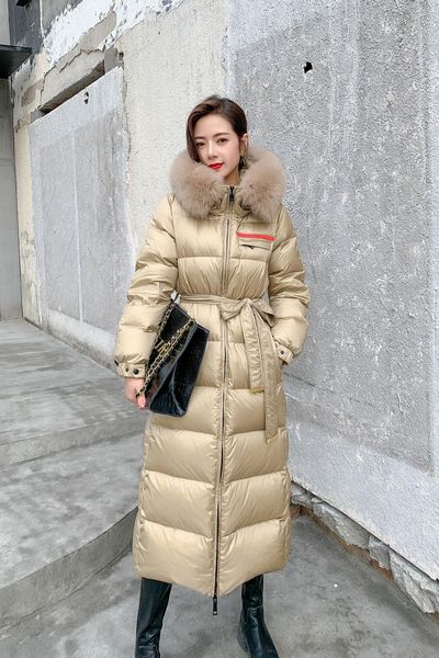 

new womens down jacket winter designer parkas fashion coats long hooded casual outdoor feather outwear ladies thicken a24f, Black