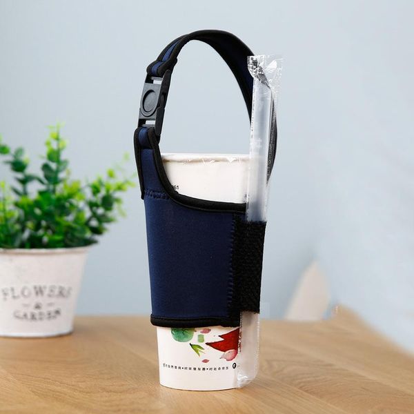 

storage bags anti-scalding cup bag cloth cover water bottles warm heat insulation bottle home supply