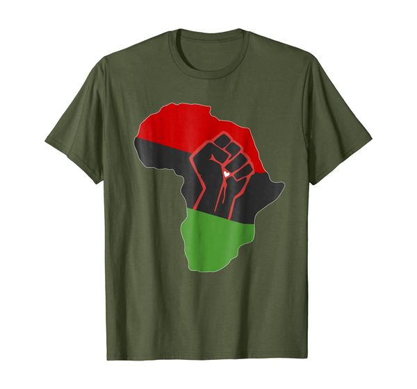 

africa t-shirt pan-african american decent africa continent, White;black