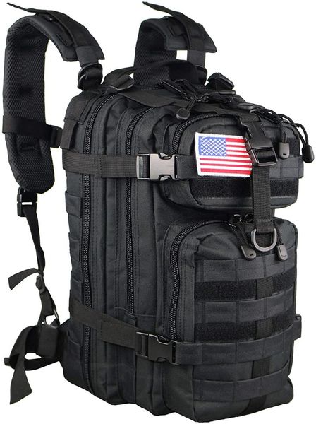 

school bags small 30l canvas military tactical backpack flag patch outdoor insect bag