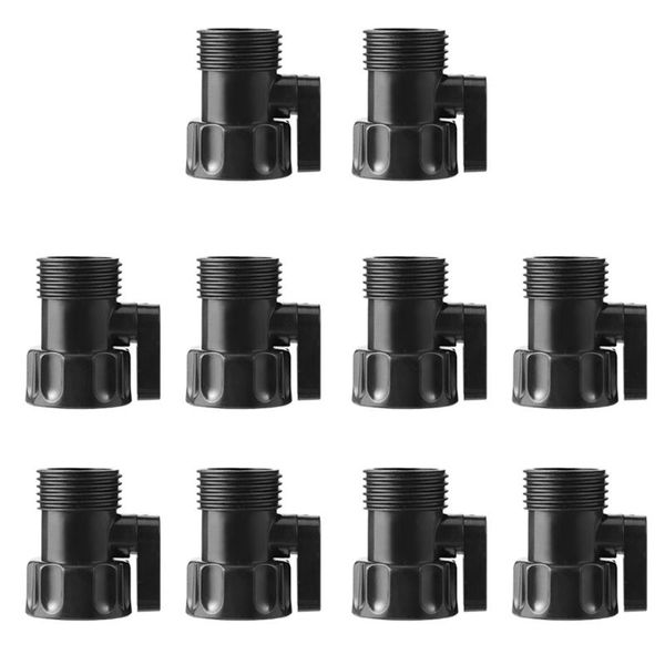 

watering equipments 10pcs water pipe switch connection 3/4'' shut-off valves