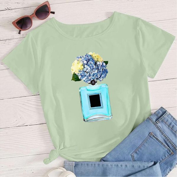 

summer and women beautiful blue mens t shirts perfume bottle short sleeve hip hop creative style punk shirt clothes, White;black