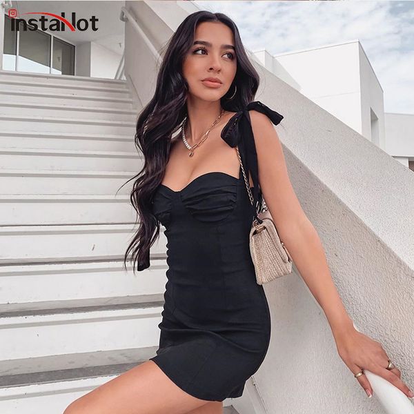 

off the shoulder dress elegant casual backless slim mini dress sleeveless summer ladies dress bandage shoulder, Black;gray