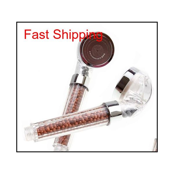 

dia.6cm new anion spa water-saving filtration shower head high pressure handhel qylpoe bdenet