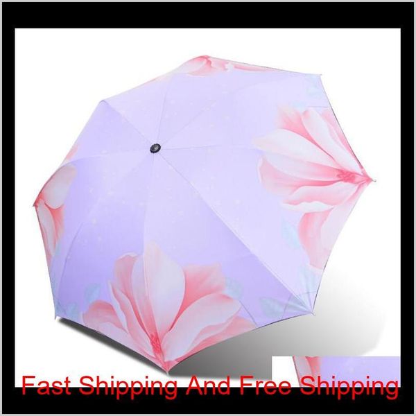 

200pcs/lot handle creative lace cute sunny and rainy anti-uv umbralla drinkware women rain umbrell jllebl warmslove