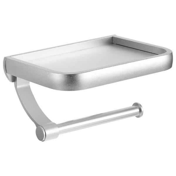 

toilet paper holders alloy roll rack bathroom holder wall-mounted organizer