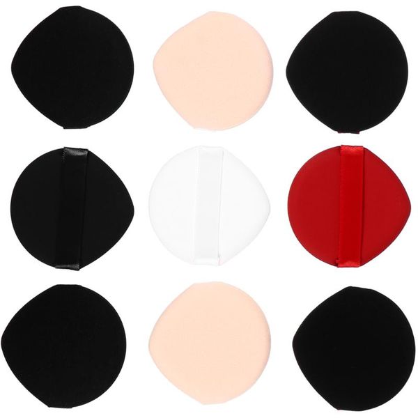 

sponges, applicators & cotton 9pcs powder puff makeup loose cosmetic cushion for ladies