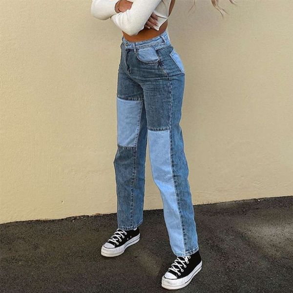 

direct purchase stitching slim pants, Blue