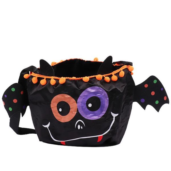 

gift wrap halloween candy bag decoration scene layout props pumpkin tote