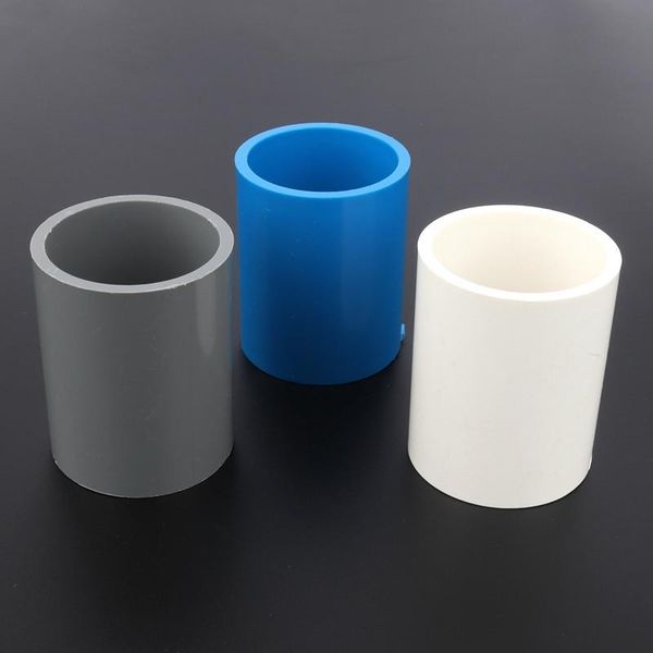 

watering equipments 2pcs/lot 40mm garden water connectors aquarium fountain fittings irrigation system straight pvc pipe joints