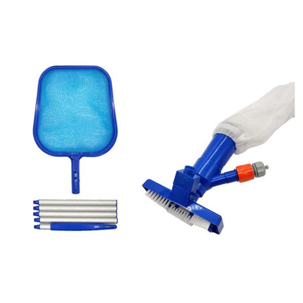 

pool & accessories 1 set of swimming net clean tool suction trash head