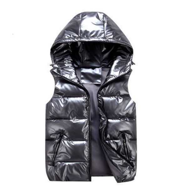 

boys' down cotton vest with bright face in autumn and winter, Black;white