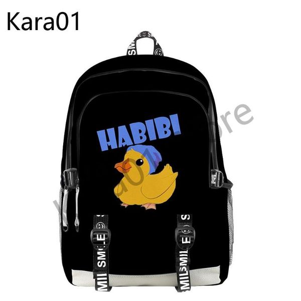 

backpack quackity duck merch 3d printing men women oxford school bag fashion style teen girl child travel