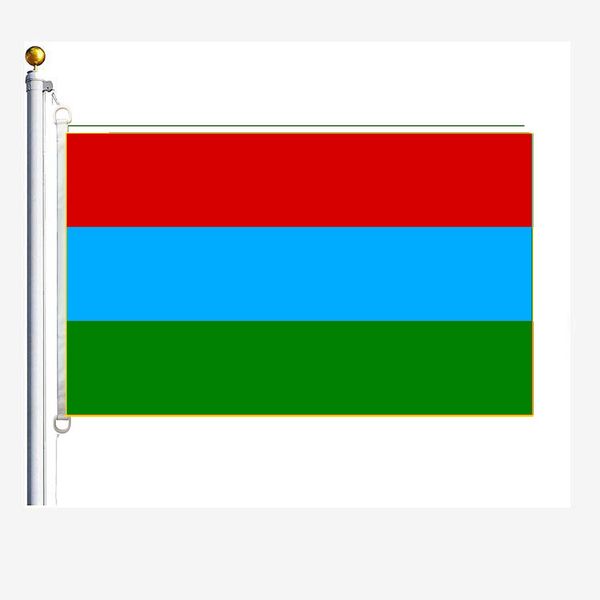 

karelia republic flags 90 x 150 cm, 100 % polyester, digitaldruck