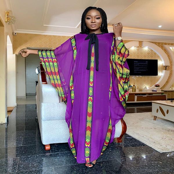 

2020 fashion design new arrival african o-neck long sleeves long dress women spring dresses casaul elegant women dress, White