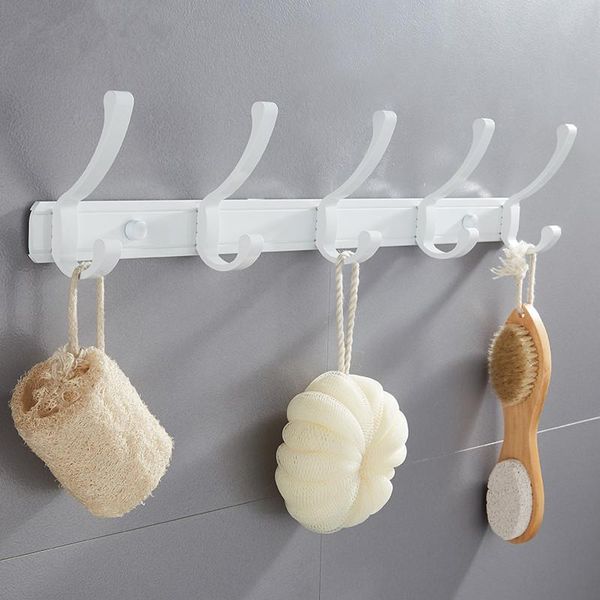 

robe hooks vidric white bathroom hooks,aluminum alloy coat racks,clothes hardware accessories kitchen hangers