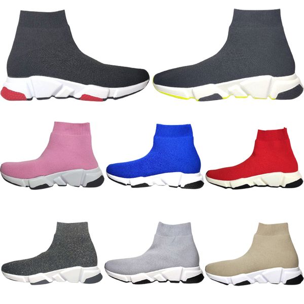 

sock walking shoe man woman speed trainer selling original paris lady black white red lace socks sports sneakers boots clear sole sneaker ca