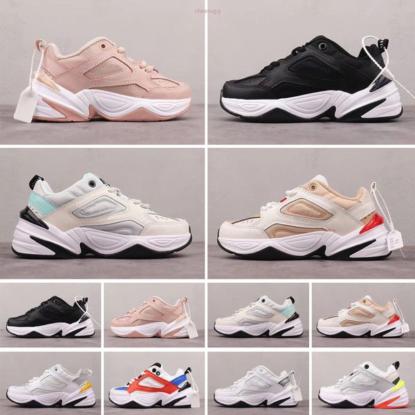 

childrens running shoes m2k tekno phantom chunky shoe for kid boy pink girls sneaker sports trainers half blue royal kids shoes, Black