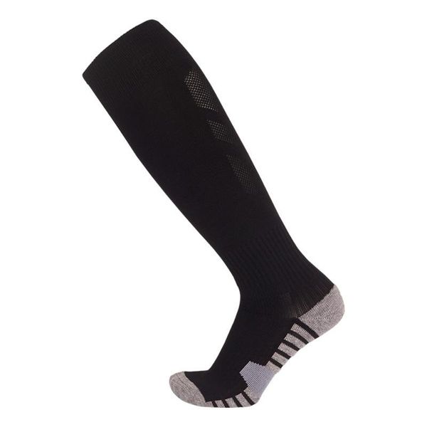 

elastic sports sock men football outdoor hiking socks non-slip hip hop cycling riding sock 2021 dropship climbing novelty cotton, Black