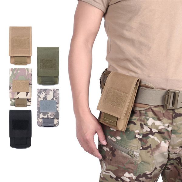 

outdoor tactics 6.5 large screen hanging accessories waist multi function kit mobile phone bag
