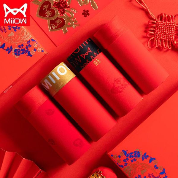 

underpants miiow graphene men's panties boxer shorts red, Black;white