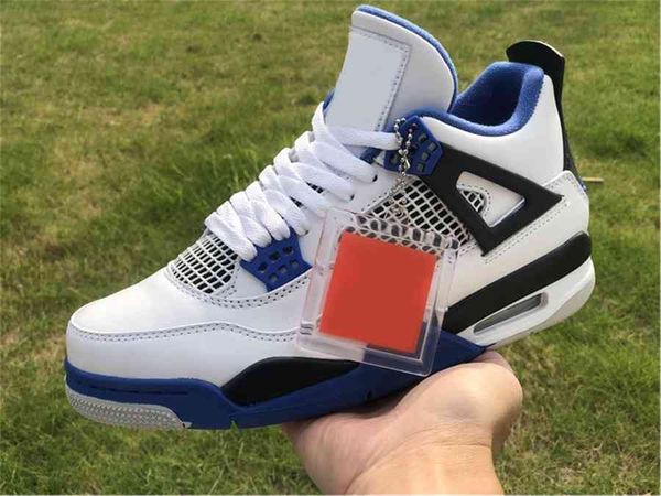 

2021 authentic 4 motorsports athletic shoes mens game royal black white blue all-star zapatos sports trainers sneakers with original box us7, White;red