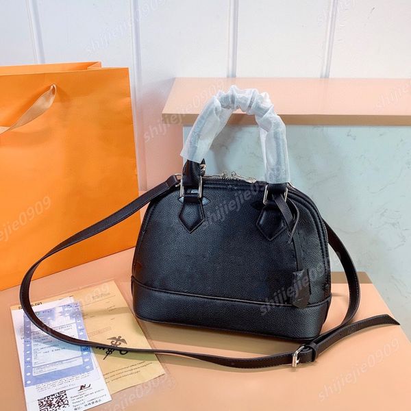 

classic shell bags 2022 luxurys designers shoulder bag handbags crossbody fashion leather women totes vintage printed clutch purse wallet cr