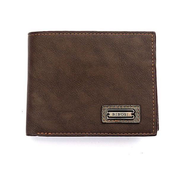 

wallets fashion men small wallet coin pocket short standard casual leather & hasp pu vintage solid color, Red;black