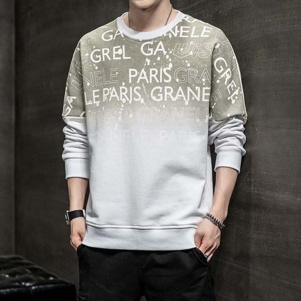 

2021 new solid color sweatshirt men's hoodies spring autumn hoody casual streetwear clothes qh83, Black