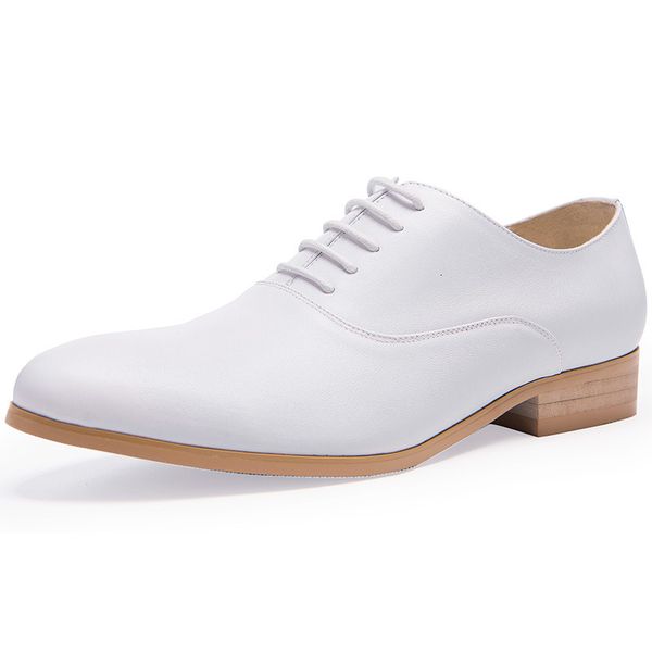 

men's white upper-tier leather, british business suits, single-luxury shoes, shoes l787, Black