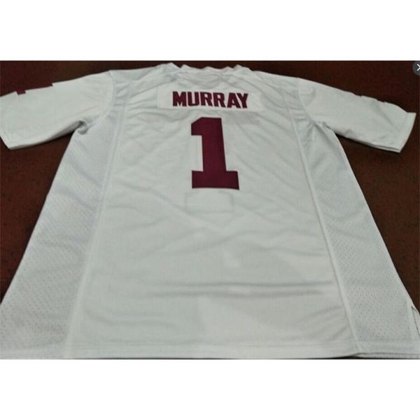 

goodjob men youth women #1 kyler murray red white oklahoma sooners football jersey size s-5xl or custom any name or number jersey, Black
