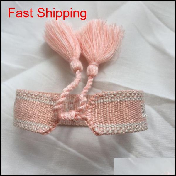 

sweet candy pink cotton bracelet, luxury style frienship bracelets for sis and loved ones, charm gift ad jllpoe bdegarden, Golden;silver