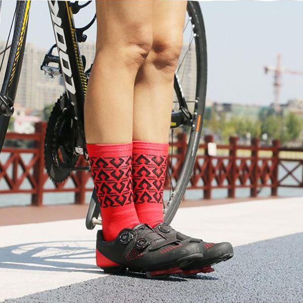 

sports socks professional running cycling wear-resistant mountaineering breathable men women qtw022, Black
