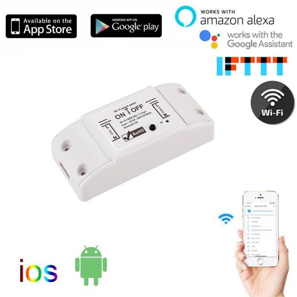 

smart home control universal breaker timer life app wireless remote works with alexa google diy wifi light switch