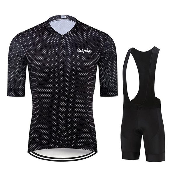 

racing sets 2021 raphaful summer men bike jersey quick dry pro cycling sportwear road team bicicletta clothing ciclismo, Black;blue