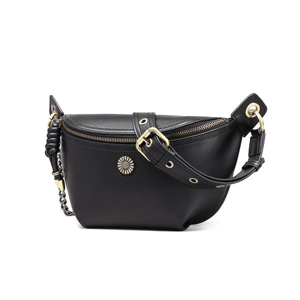 

evening bags genuine leather bag luxury trendy chest female summer wild fashion designer shoulder messenger ladies waist crossbody handbag