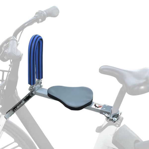 

bike saddles folding child seat with handrail storage bag portable ultralight bicycle front mount baby kids carrier