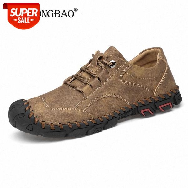 

new spring autumn fashion style leather casual men shoes men handmade vintage loafers flats moccasins big size 38-46 #m54d