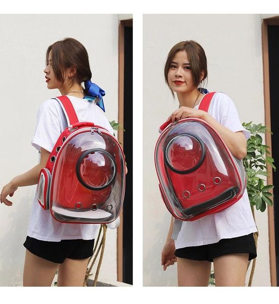 

cat carriers,crates & houses transparent pet bag