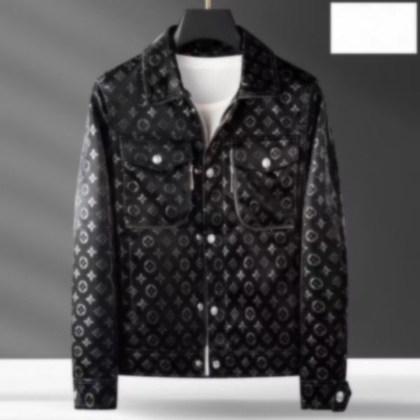 

faux leather designer jacket man zipper trim short hip hop casual skull sport motorcyclejacket motorcycleletter fashion luxury fitness cloth, Black