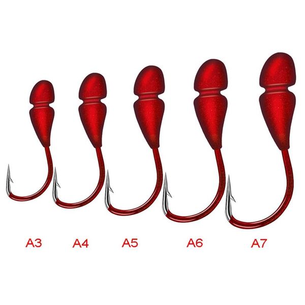 

10pcs/lot fishing hook high carbon steel barbed overturned fishhook fishing tool supplies lure carp tackle
