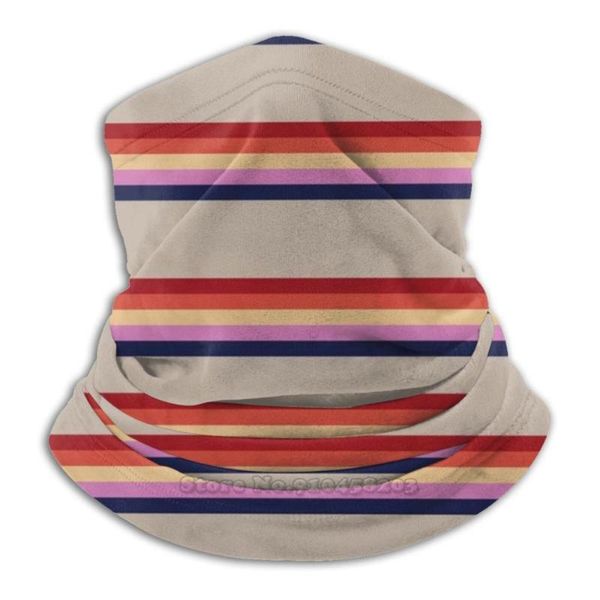 

scarves 80s max bandana scarf mask scarfs neck warmer headwear stripes mall starcourt things mad, Blue;gray