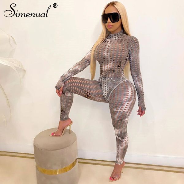 

hollow out tie dye workout matching sets women long sleeve transparent fitness 2 piece outfits bodysuit and pants set, White;black