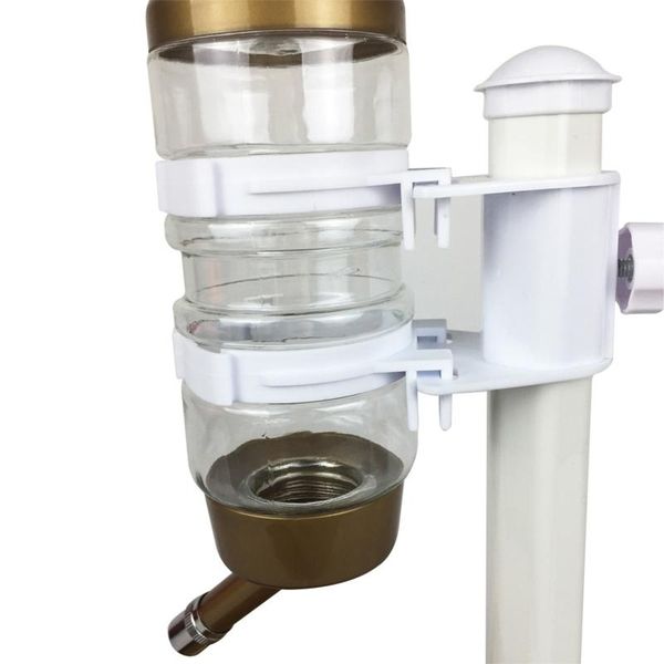 

pet drinker water bottles universal dog drinker feeder liftable dispenser bowl 95