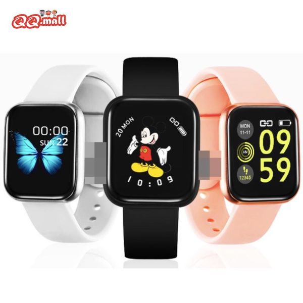 

wristwatches full touch screen bracelet intelligent smart watches men women male heart rate sports fitness message sync bluetooth waterproof, Slivery;brown