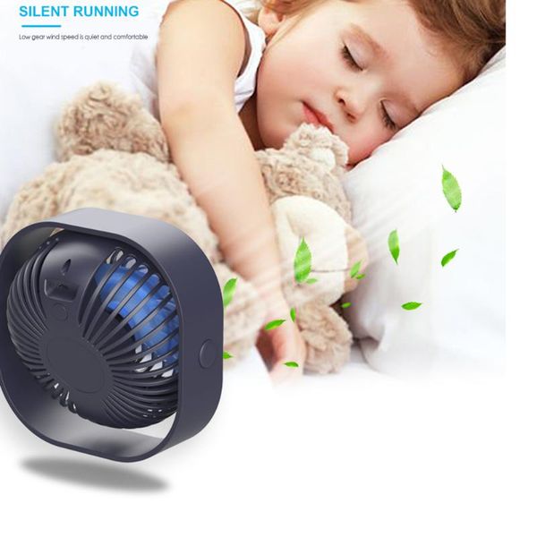 

mini desk fan 3 speed rechargeable usb quiet office portable table cooling mini deskÂ rechargeable quiet office fan