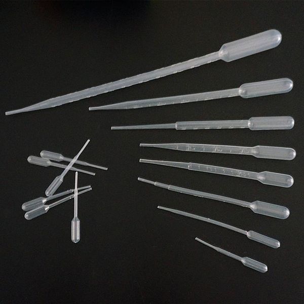 Laboratuvar Malzemeleri Laboratuvar Pipeti 0.2ml/0.5ml/1ml/2ml/3ml/3ml-l/5ml/10ml Plastik Tek Kullanımlık Dereceli Konteyner Sıvı Drop Ekipmanı Saman